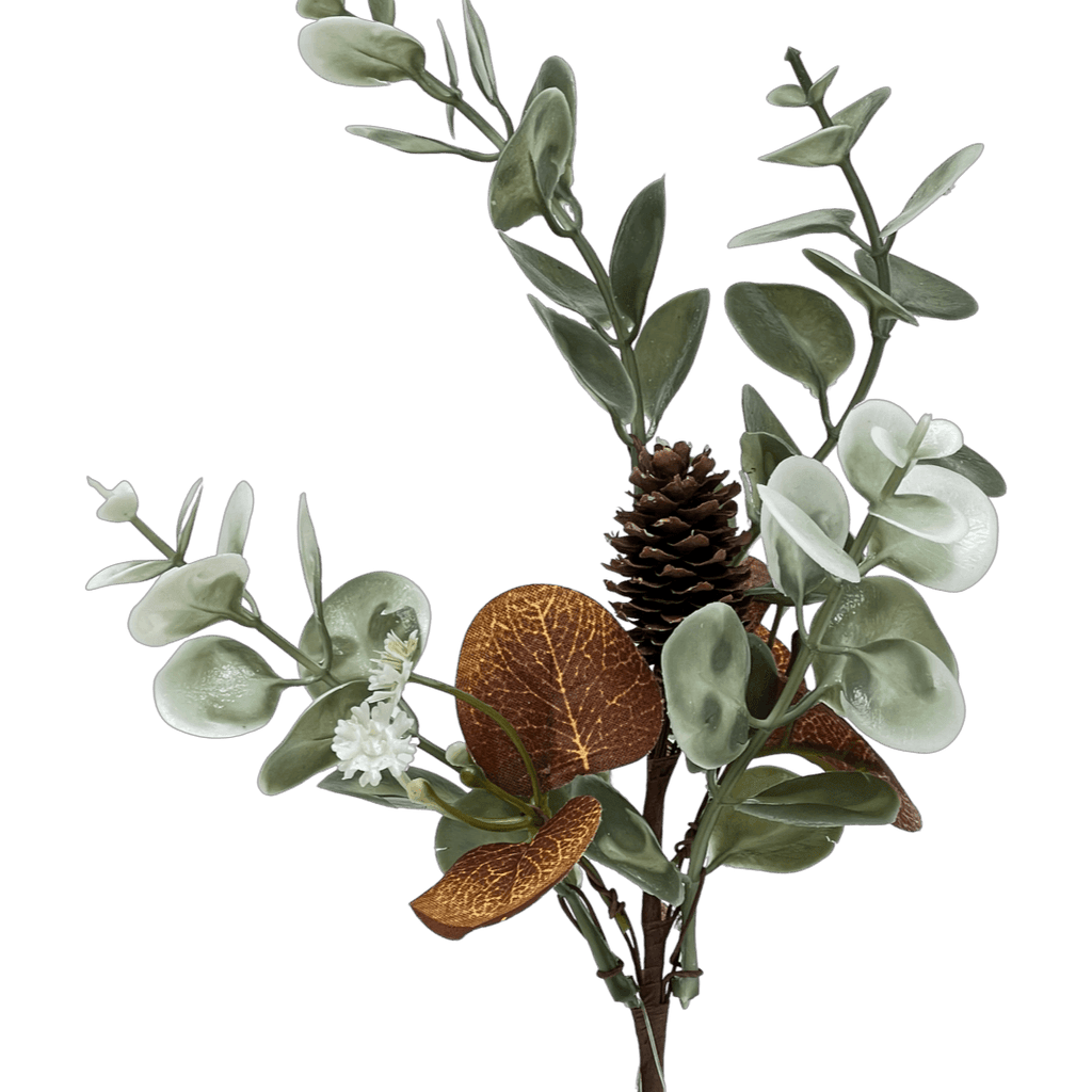 (Hoj0105Vd) Rama De Hojas 22Cm Verde