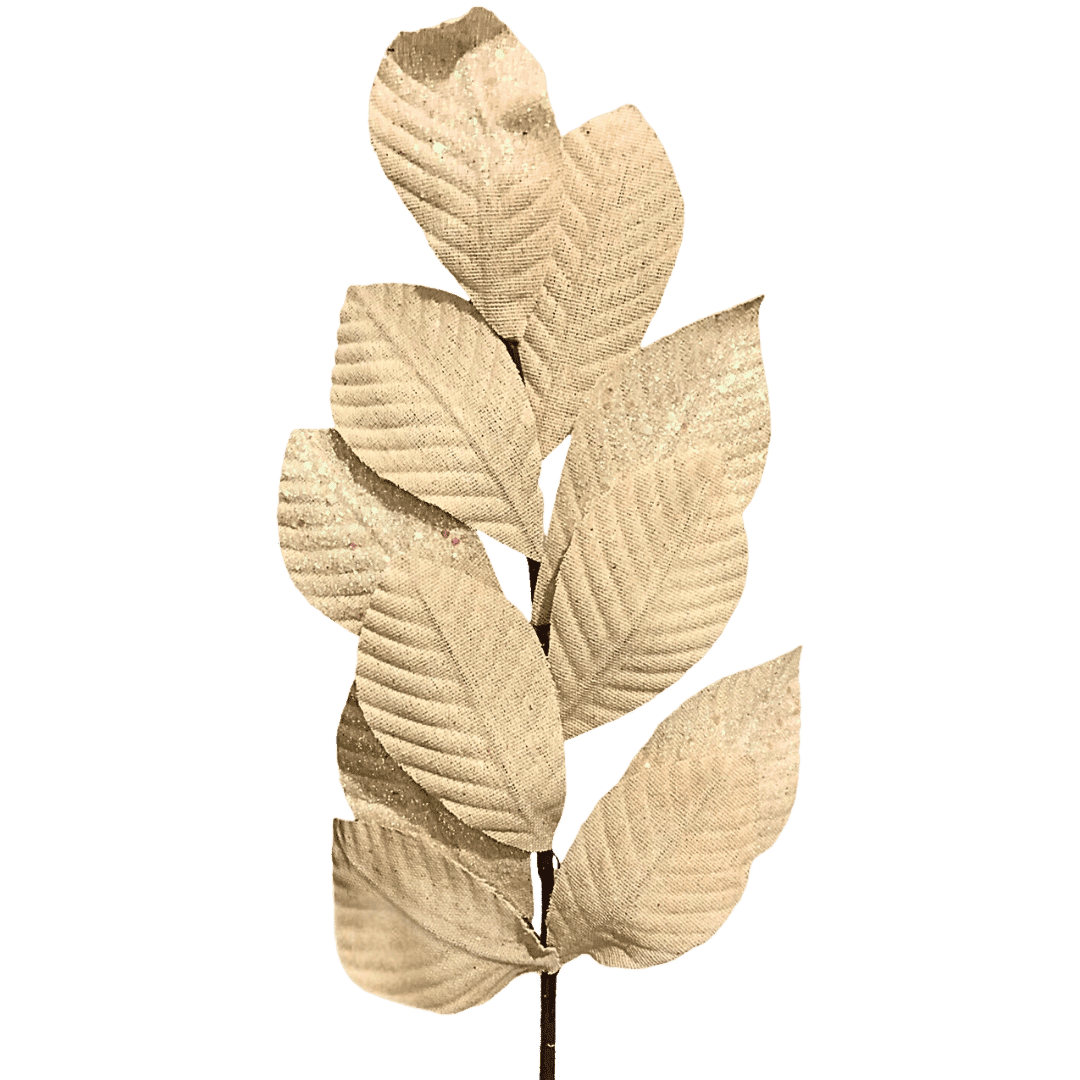 (HOJ0219CP) Follaje hojas 60 cm champagne