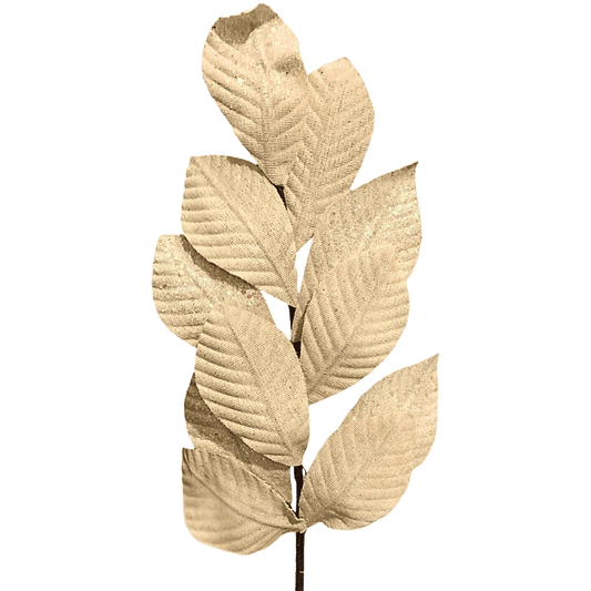 (HOJ0219CP) Follaje hojas 60 cm champagne