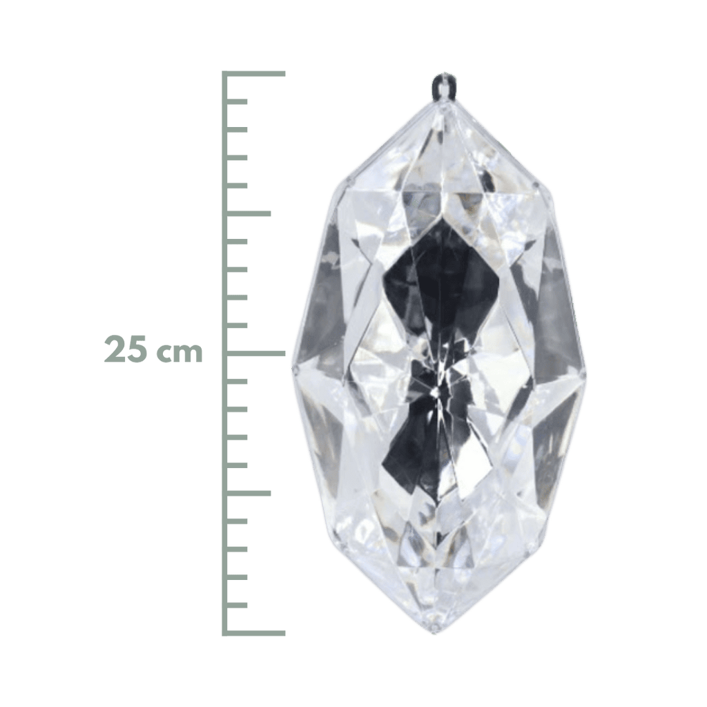 Esfera Joya  Princess 25X12Cm plata