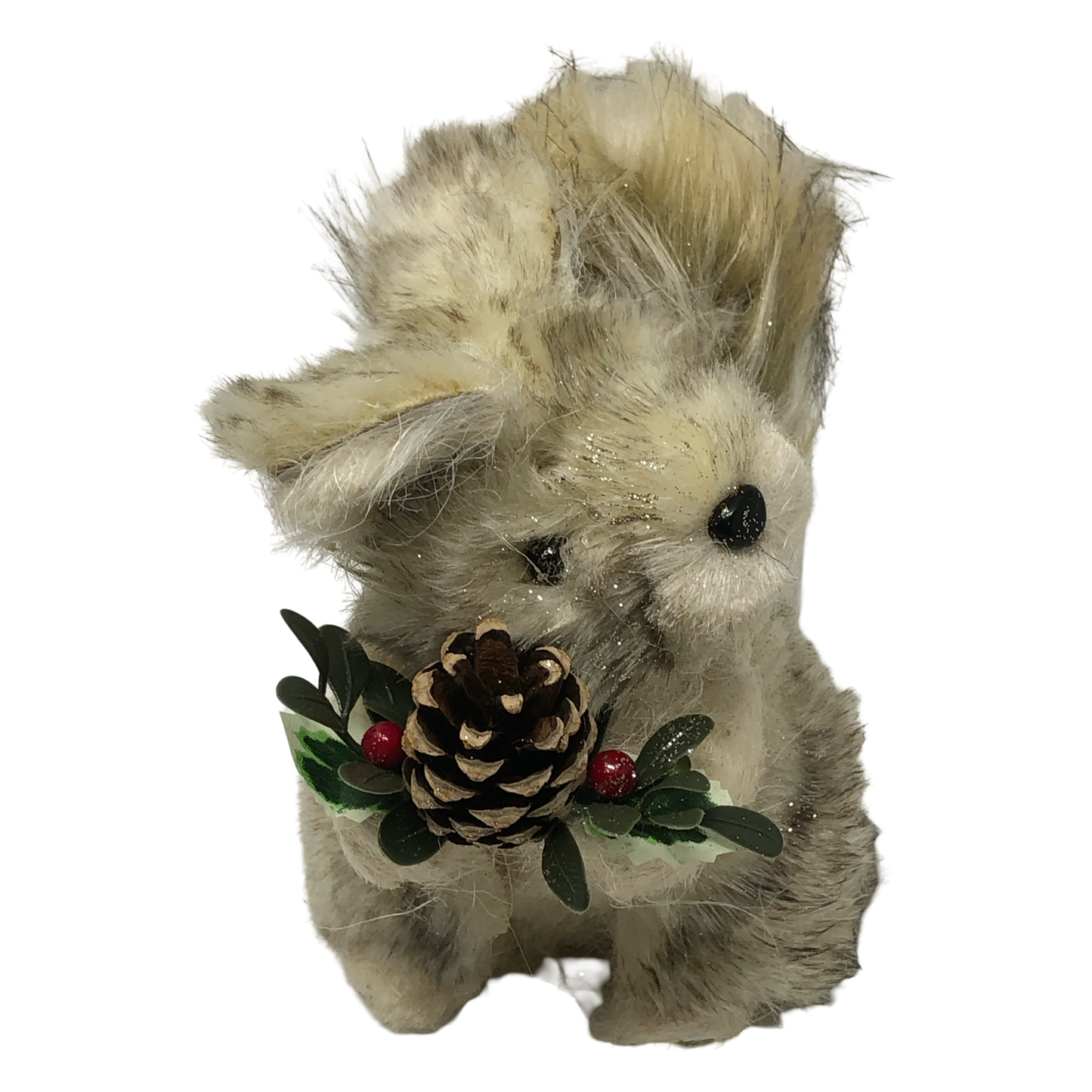 (MPD00791-790) Ardillas de peluche beige 15/25 cm