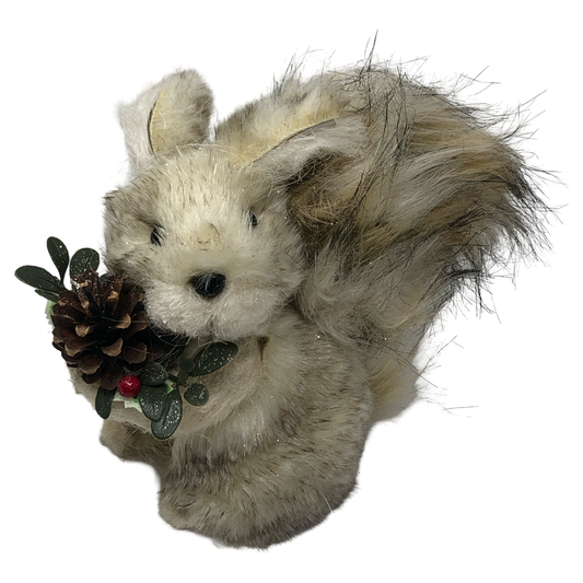 (MPD00791-790) Ardillas de Peluche Beige 20x10x15 cm