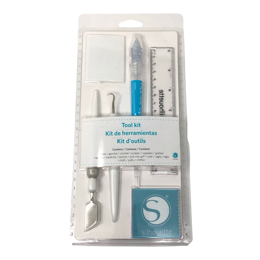 Kit de herramienta silhoutte azul