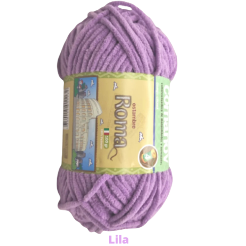 Estambre Roma 100 Gr Lila