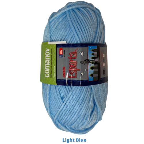 Estambre Esparta 100 Gr Light Blue