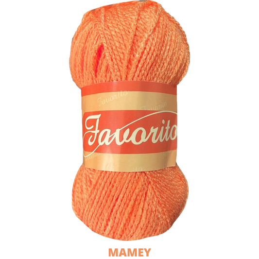 Estambre Favorito 50 Gr C-3007 Mamey