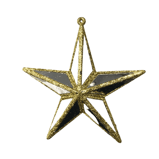 (MLI0469G) Estrella deco 14 cm oro