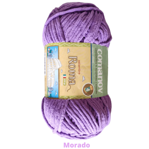 Estambre Roma 100 Gr Morado