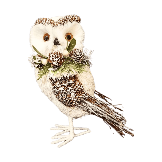 (MPD00827) Buho maderitas 21x13x25 cm