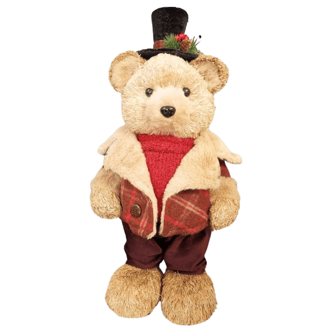 (MPD00917-918 )Oso Navideño niño/niña