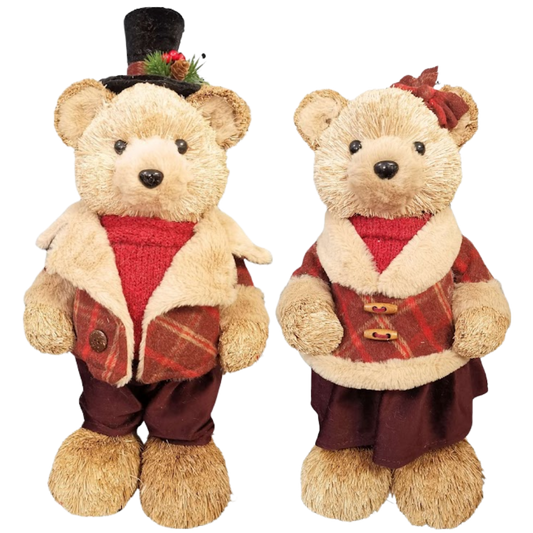 (MPD00917-918 )Oso Navideño niño/niña