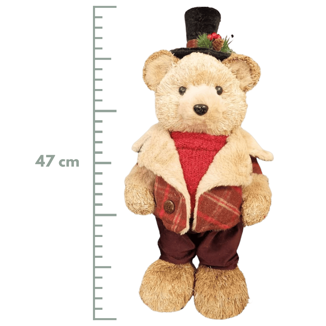 (MPD00917-918 )Oso Navideño niño/niña