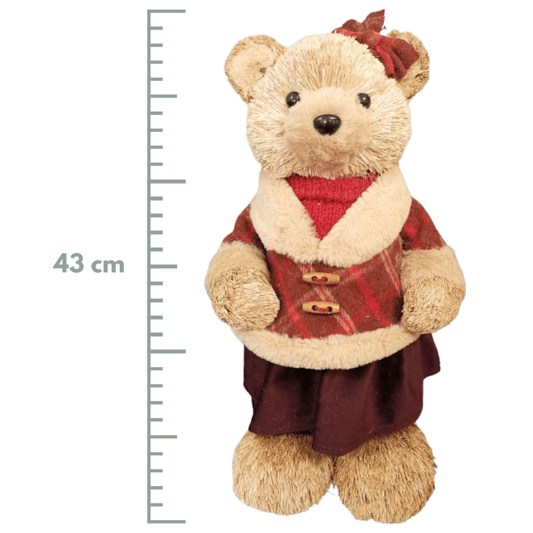 (MPD00917-918 )Oso Navideño niño/niña