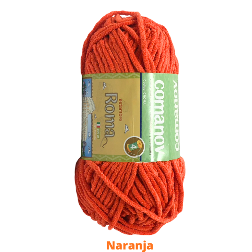 Estambre Roma 100 Gr Naranja