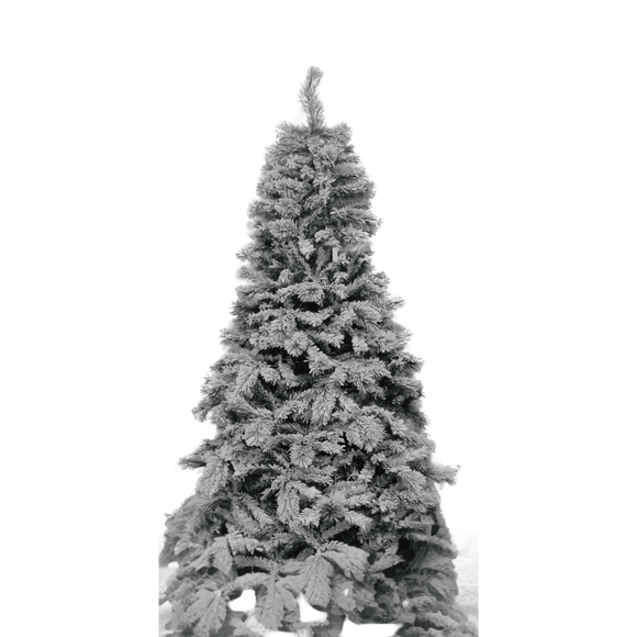 (NAV0233BL-150) Arbol de navidad nevado 150 cm blanco