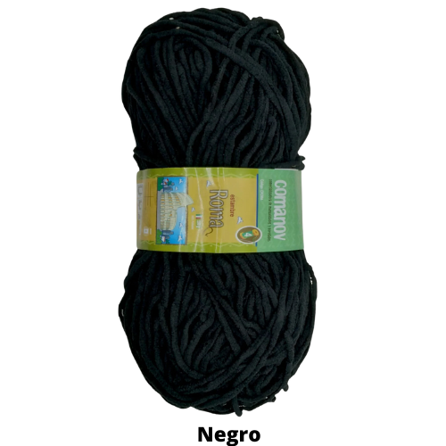 Estambre Roma 100 Gr Negro