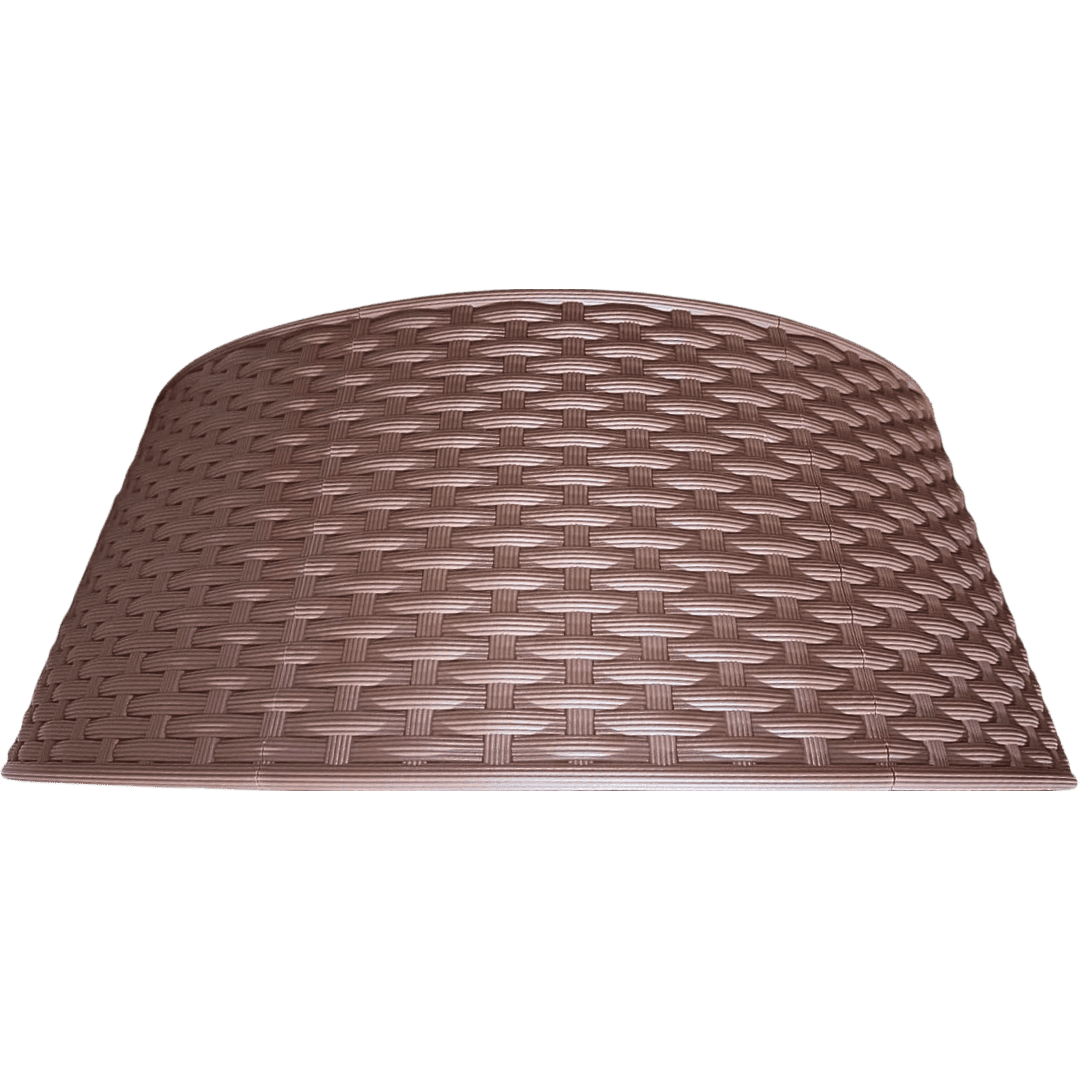 (NFF00002BR) Pie de pino mimbre café 58.5 cm