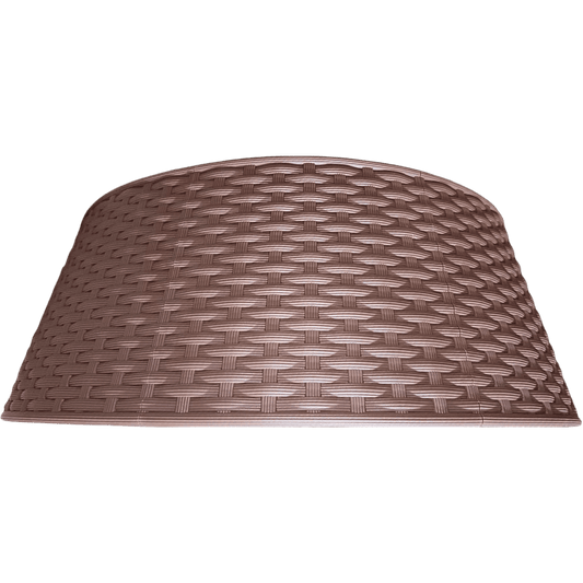 (NFF00002BR) Pie de pino mimbre café 58.5 cm