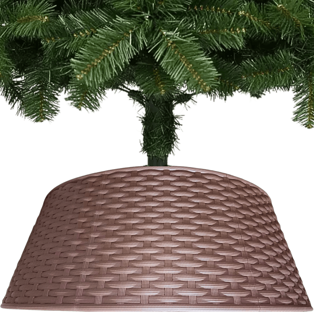 (NFF00002BR) Pie de pino mimbre café 58.5 cm