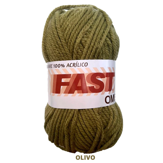 Estambre Fast C-85 Olivo 100 Gr