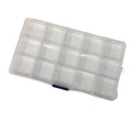 (ORN0007TR) Caja plastica organizadora 17 x 10 cm
