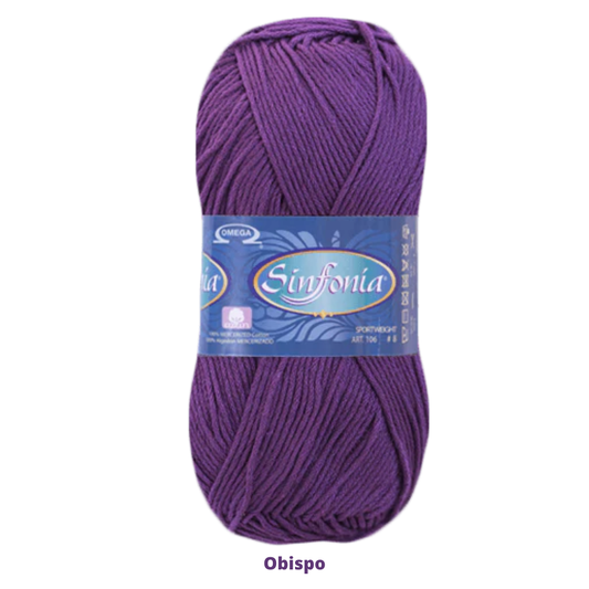 Hilaza Sinfonia C-872 Obispo 100 Gr