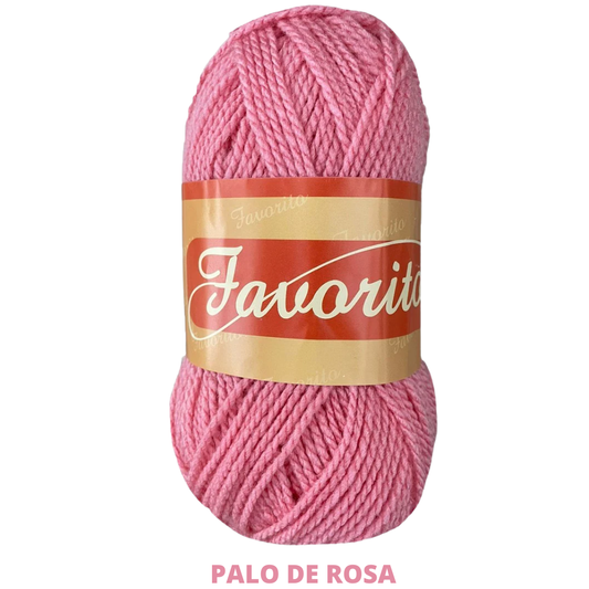 Estambre Favorito 50 Gr C-3032 Palo de Rosa