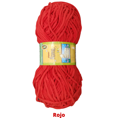 Estambre Roma 100 Gr Rojo