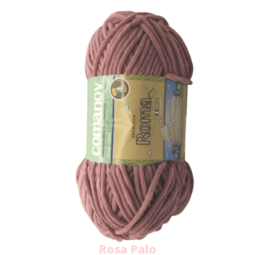 Estambre Roma 100 Gr Rosa Palo