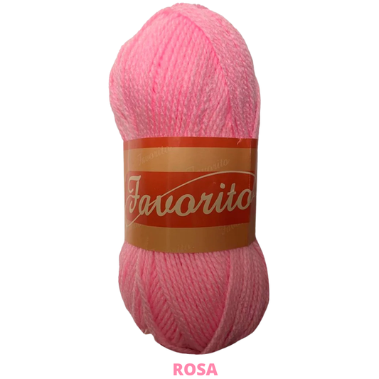 Estambre Favorito 50 Gr C-3031 Rosa