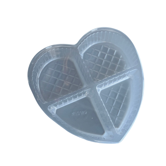 (DOMO) Domo Corazon 4 Divisiones 20X20X4CM