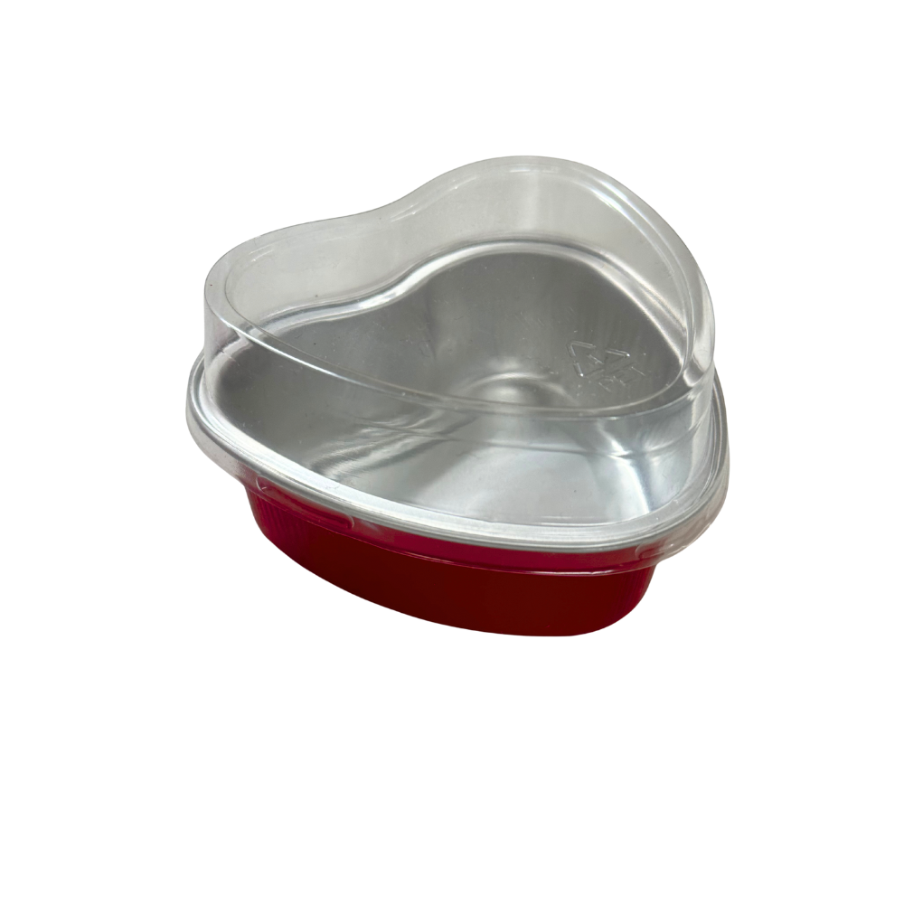 (xn-e005) Molde Corazon 9x8 cm Aluminio 100 ml 3.40 oz