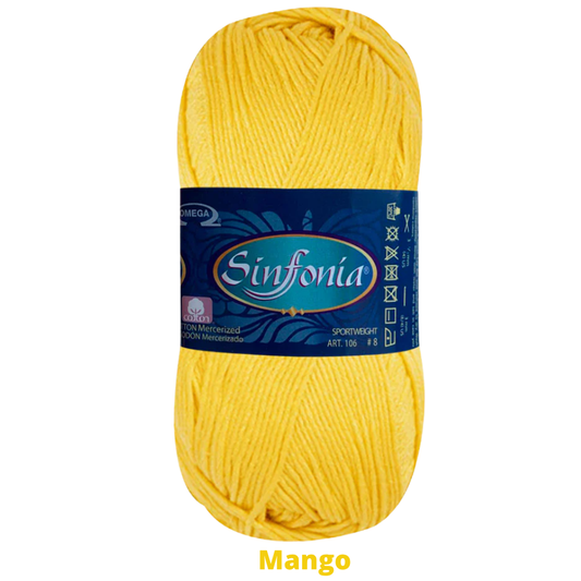 Hilaza Sinfonia C-820 Mango 100 Gr