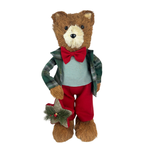 (SKD085) Oso Ralph 25X18X50 Cm Cafe