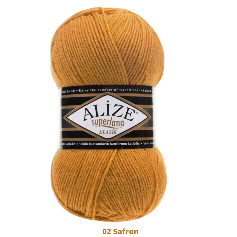Superlana Klasik 02 Safron 100 Gr