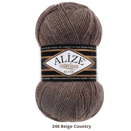 Superlana Klasik 240 Beige Country 100 Gr