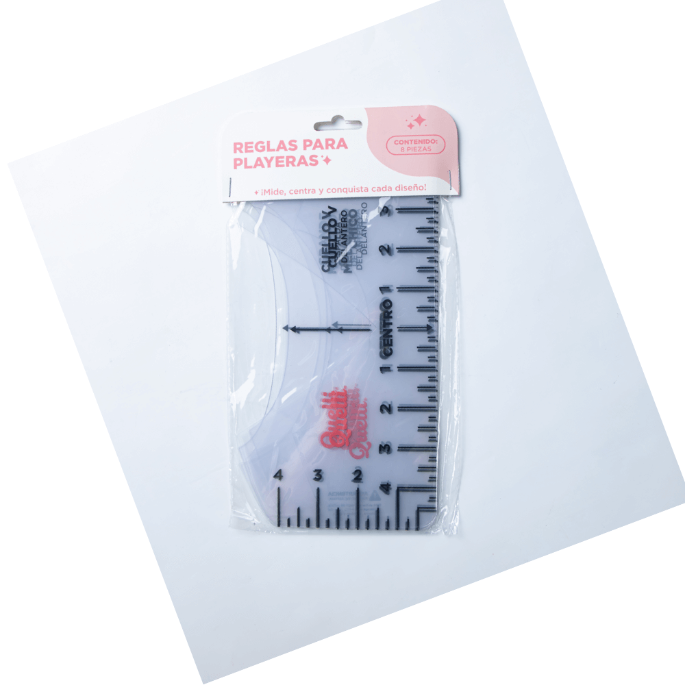 (4427-0000) Regla Para Playera 8 Pz