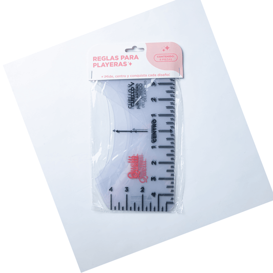 (4427-0000) Regla Para Playera 8 Pz