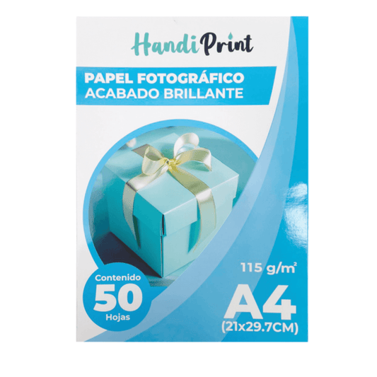 (29946) Quelli Papel Fotografico Acabado Brillante A4 115 gr c/50 hojas.