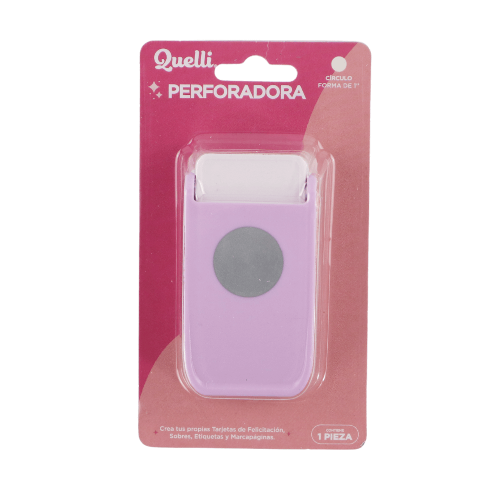 (4419-0270) Perforadora Circulo 1" Quelli