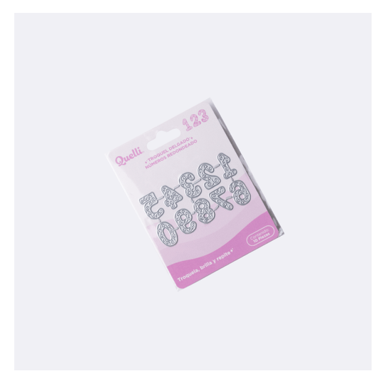 (4419-0872) Quelli Troquel Numeros Redondos 10 Pza