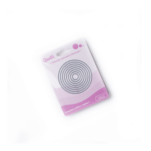 (4419-0877) Quelli Troquel Circulos 8 PZ