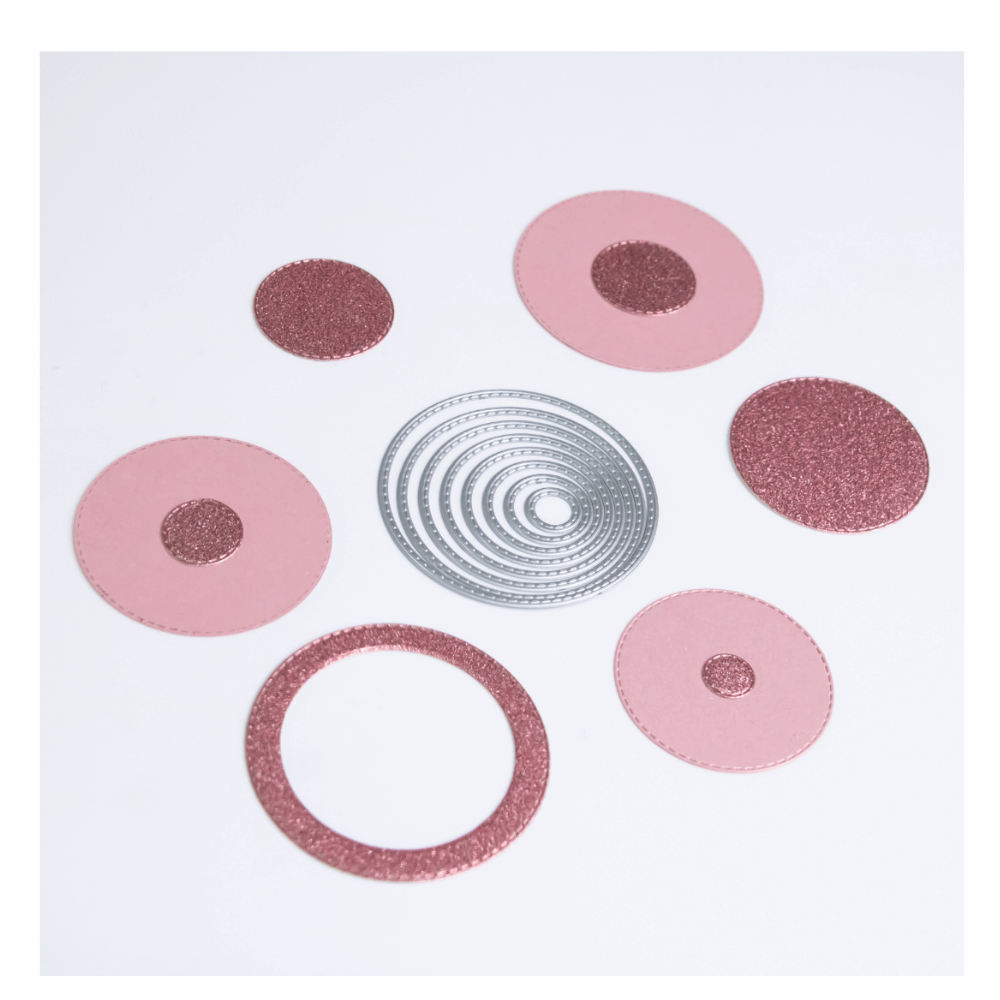 (4419-0877) Quelli Troquel Circulos 8 PZ