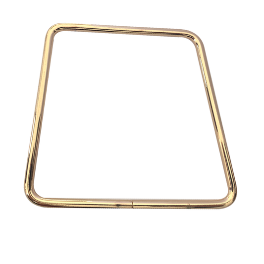 (TC-0159) Asa Metalica 13X12 Trapecio Oro C/2 Pzas