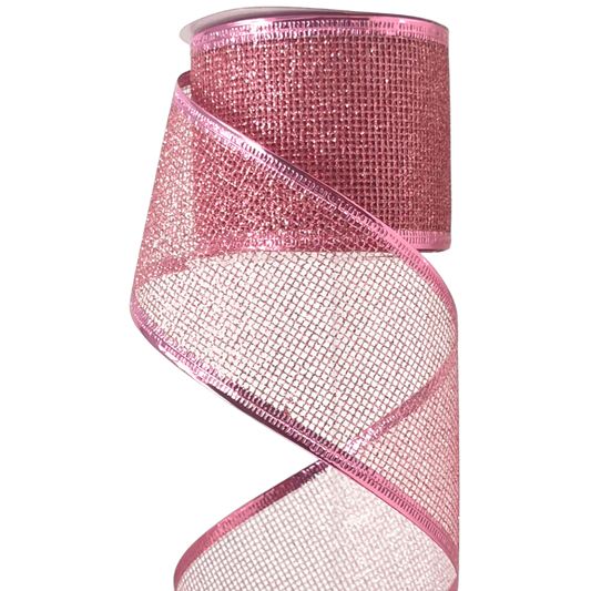 (TCH01600OP) Liston Rosa 6cm X 9 mts