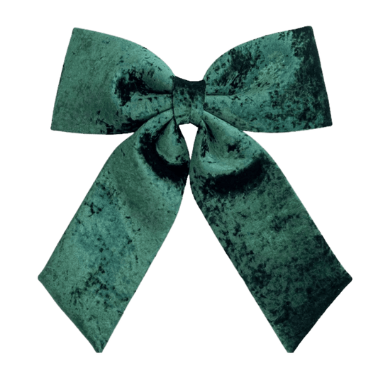 (TCH01886EdK) MOÑO TERCIOPELO 70X77CM VERDE