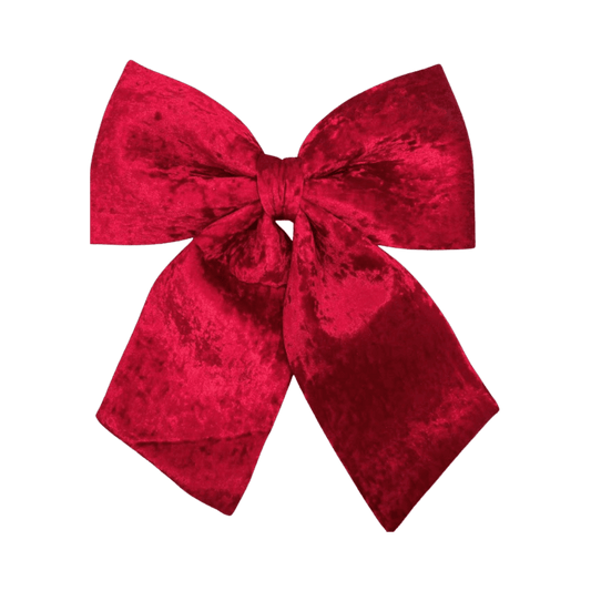 (TCH01887R) MOÑO TERCIOPELO 43X50CM ROJO
