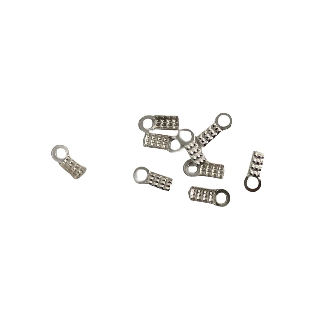 (TRM0013PL) Terminal pulsera 8x4 mm c/20 pz