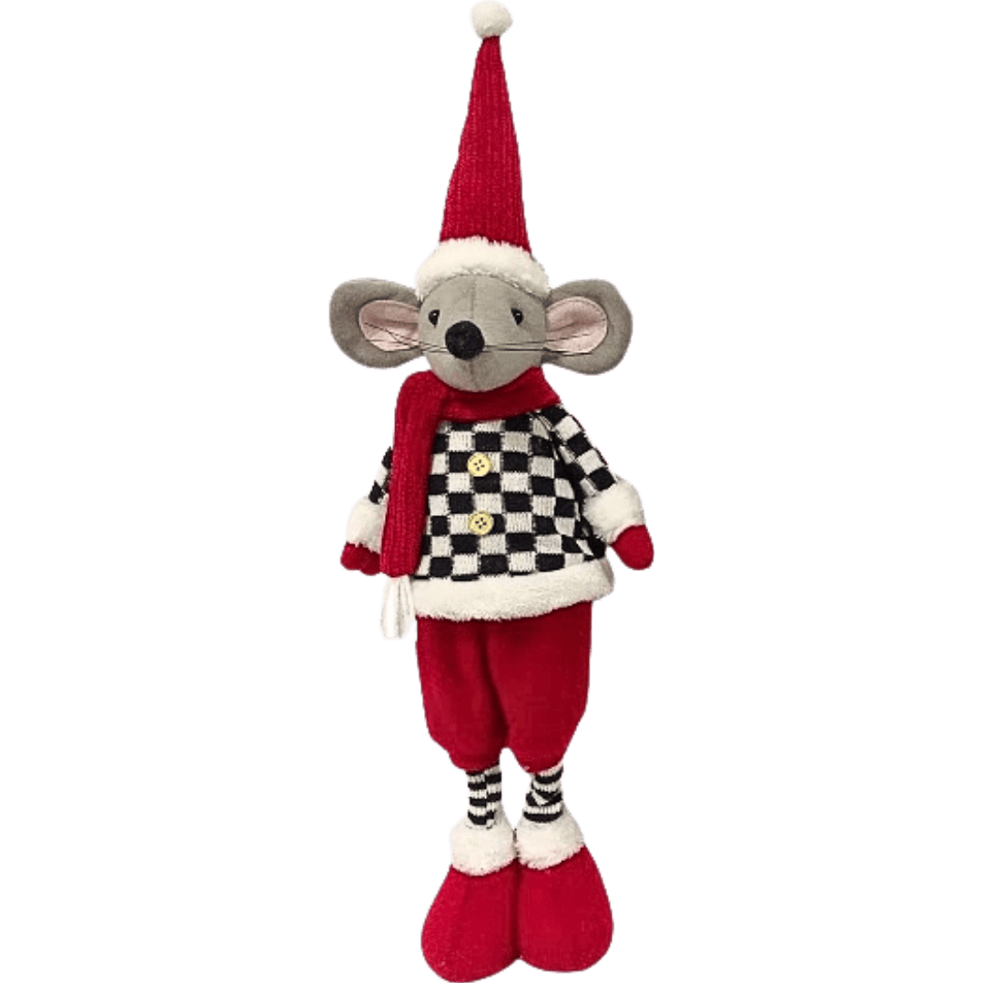 (TWA0020A) (TWA0020B) Ratoncitos Navideños 65cm Niño/Niña