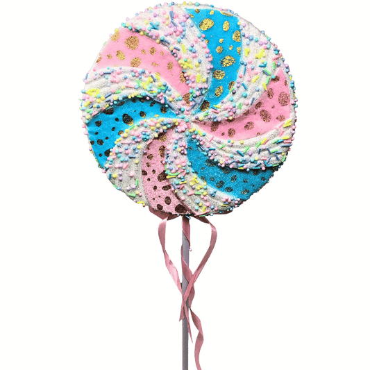 (VAD0018CE) Vara paleta de caramelo 48X20X3CM azul rosa